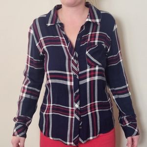 Rails Plaid Button Down